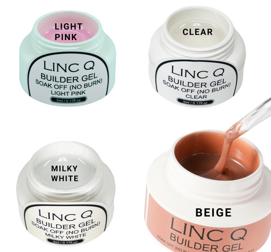 Soak off Builder Gel 5g 4 color package ( Value $20)