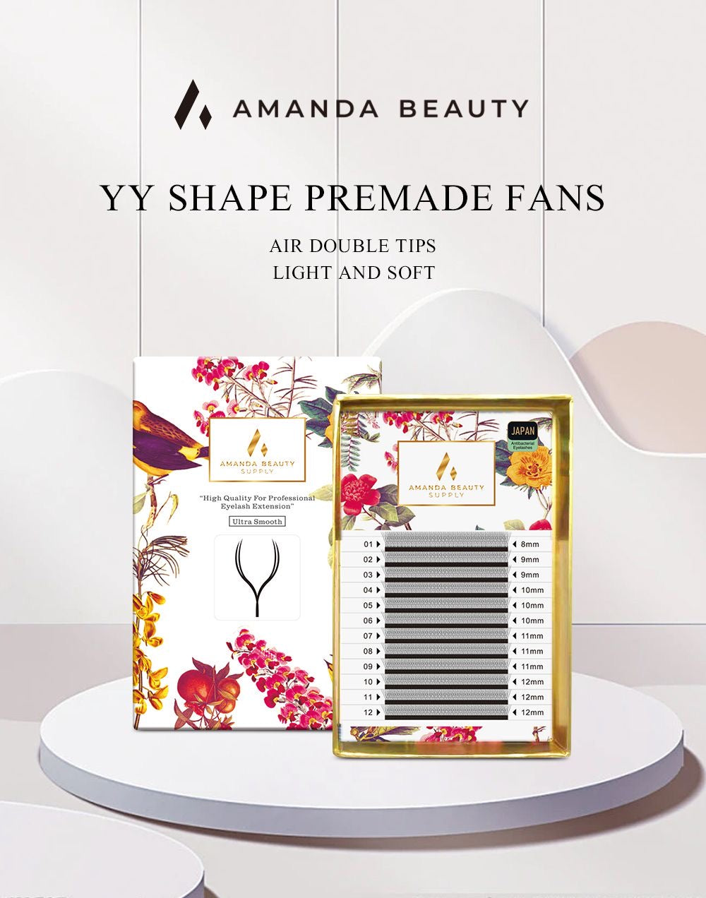 YY Eyelash Mix 8-12mm 10Boxs