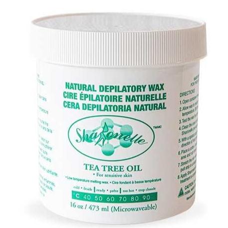 Sharonelle Microwaveable Wax【Tea Tree】16oz