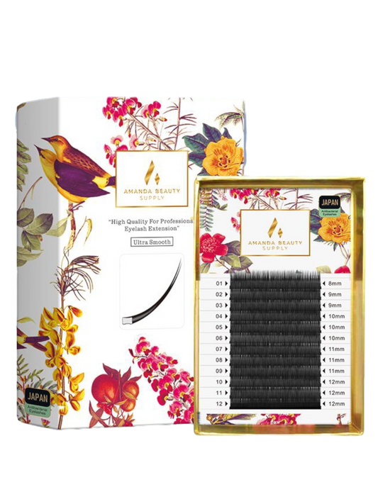 Flat Eyelash Mix 8-12mm 10Boxs