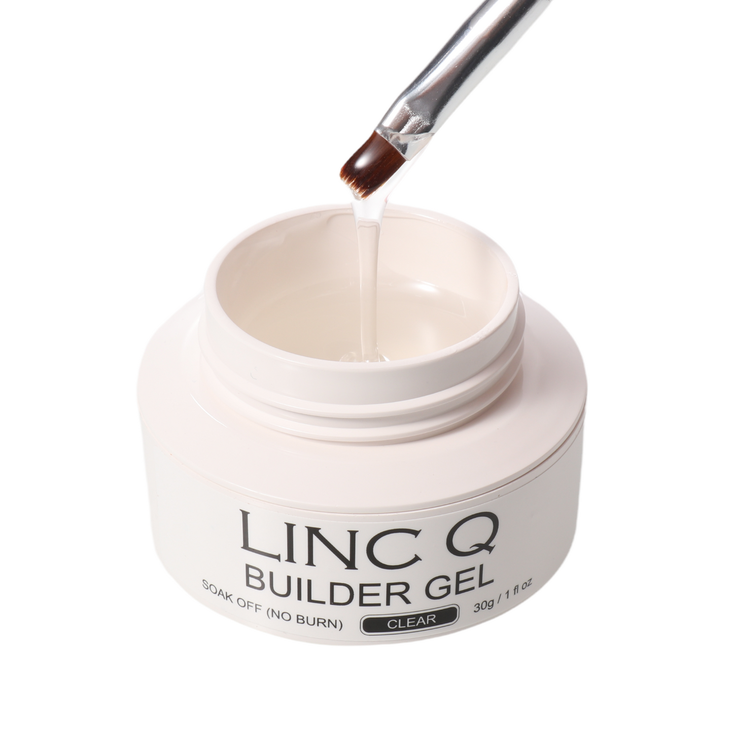 【New】Thin / Clear Soak-off Builder Gel 30g - LINC Q