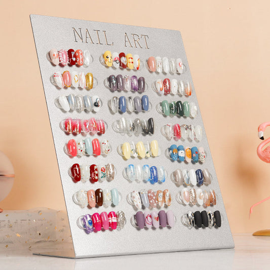 Nail Art Display Magnetic Stand Showcase