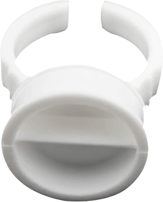 100pcs Disposable Glue Holder Plastic Tattoo Ink Rings Cups Pigment Ring