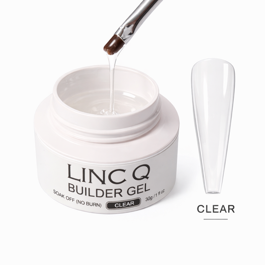 Clear Soak-off Builder Gel 30g - LINC Q