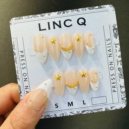 LINC Q - Handmade Press on nail