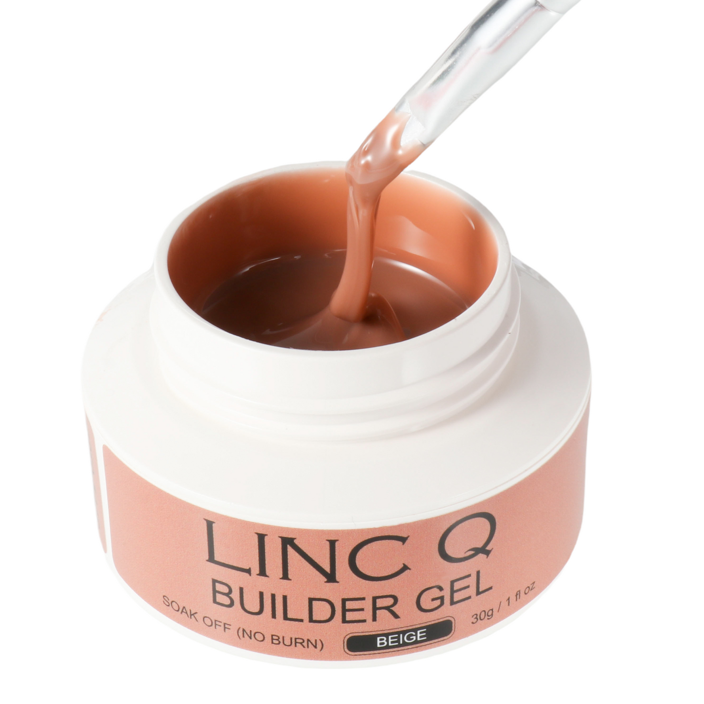 【Thick】 Colored Soak-off Builder Gel 30g - LINC Q