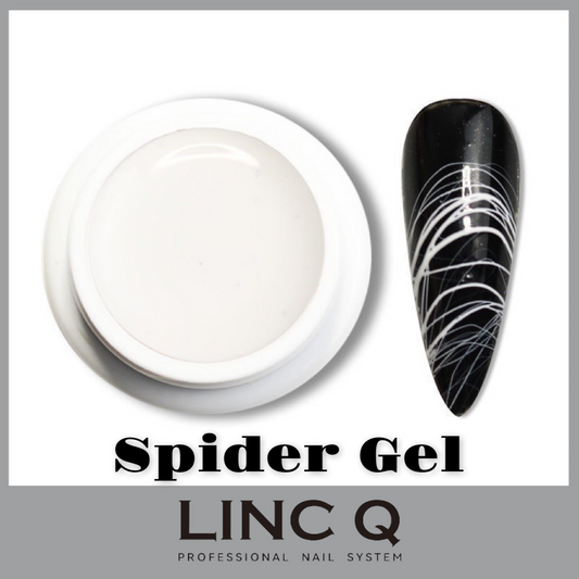 LINC Q Spider Gel Nail Art