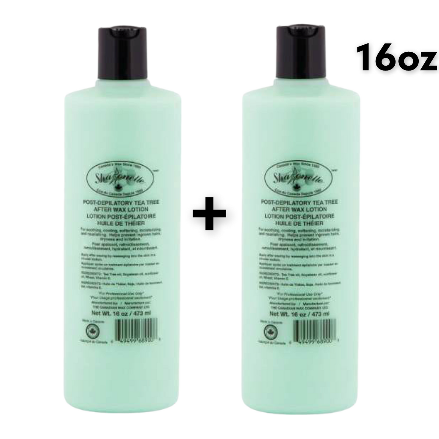 Sharonelle Post-Depilatory Wax Cleaner Oil &  After wax lotion